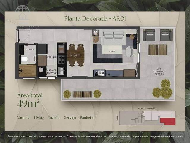 #1095 - Apartamento para Venda em São Vicente - SP