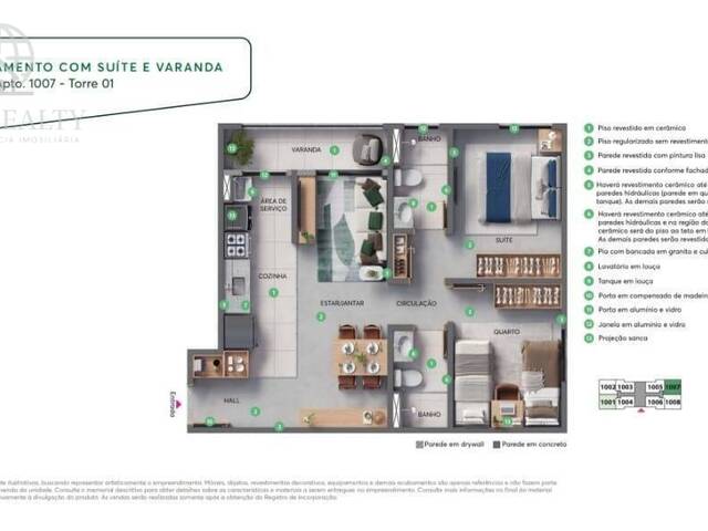 #731 - Apartamento para Venda em  - 
